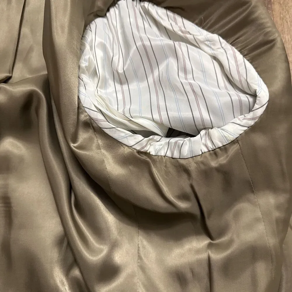 Ralph Lauren Herringbone Equestrian Blazer Sport Coat W/Elbow Patches Size 46R - Picture 16 of 16